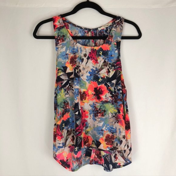 Painted Threads Easy Breezy Colorful Tank - Picture 5 of 8